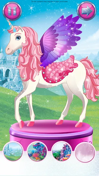 Barbie Magical Fashion [МОД: Все открыто, Дополнительные деньги и Меню MOD] Screenshot 5