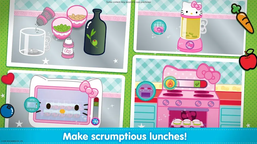 Hello Kitty Lunchbox [МОД: Много денег, Монет и Все открыто] Screenshot 2
