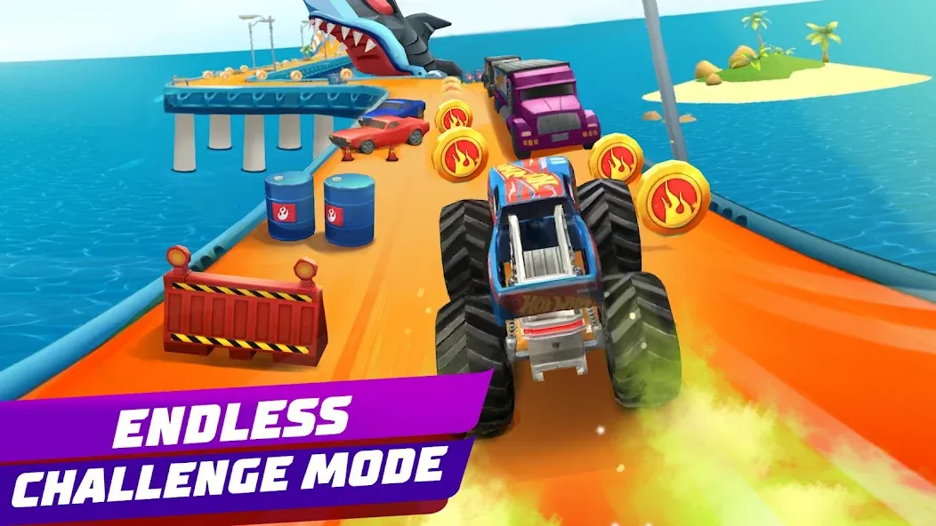 Hot Wheels Unlimited (Хот Вилс Анлимитед) [МОД: Много монет, Открытые уровни и Мега MOD] Screenshot 2