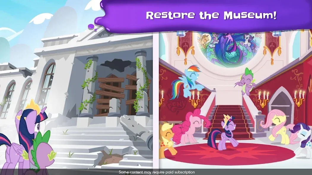 My Little Pony Color By Magic (Май Литл Пони) [МОД: Бесконечные деньги, Монеты и Мега MOD] Screenshot 1