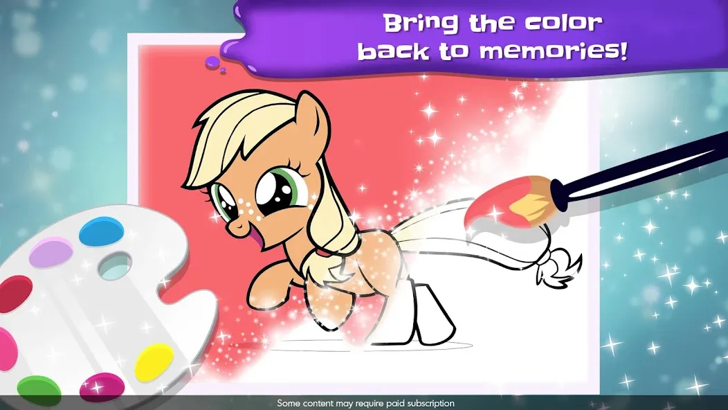 My Little Pony Color By Magic (Май Литл Пони) [МОД: Бесконечные деньги, Монеты и Мега MOD] Screenshot 2