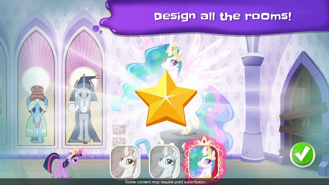 My Little Pony Color By Magic (Май Литл Пони) [МОД: Бесконечные деньги, Монеты и Мега MOD] Screenshot 3