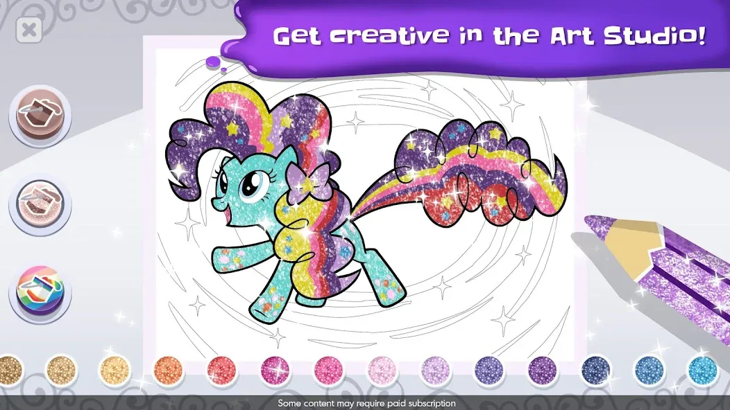 My Little Pony Color By Magic (Май Литл Пони) [МОД: Бесконечные деньги, Монеты и Мега MOD] Screenshot 5
