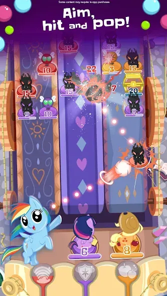 My Little Pony Pocket Ponies (Май Литл Пони) [МОД: Все открыто, Дополнительные деньги и Меню MOD] Screenshot 1