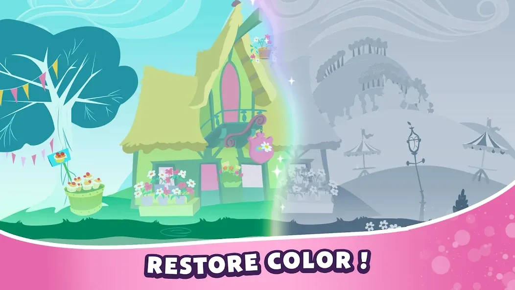 My Little Pony Rainbow Runners (Май Литл Пони) [МОД: Бесконечные деньги, Монеты и Мега MOD] Screenshot 5