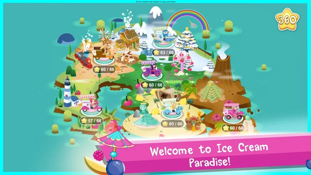 Strawberry Shortcake Ice Cream [МОД: Меню, Бесконечные монеты и Открытые уровни] Screenshot 3