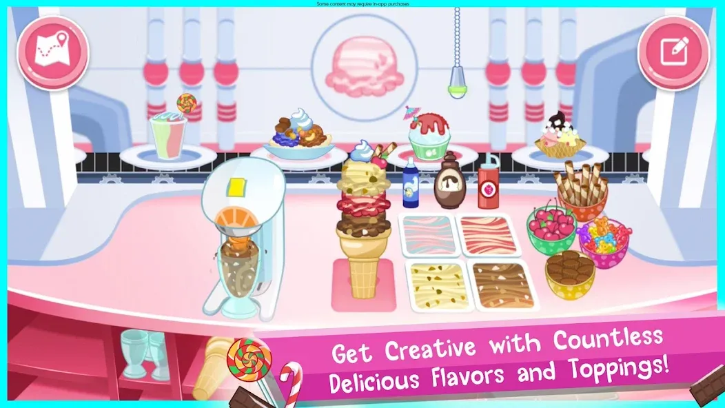 Strawberry Shortcake Ice Cream [МОД: Меню, Бесконечные монеты и Открытые уровни] Screenshot 4