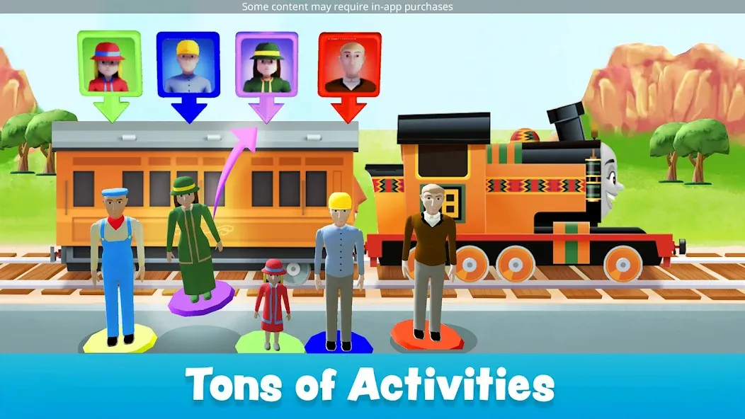 Thomas & Friends: Magic Tracks [МОД: Все открыто, Дополнительные деньги и Меню MOD] Screenshot 5