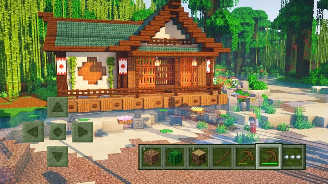Craft World - Master Block 3D (Крафт Ворлд) [МОД: Деньги, Монеты и Меню MOD] Screenshot 1