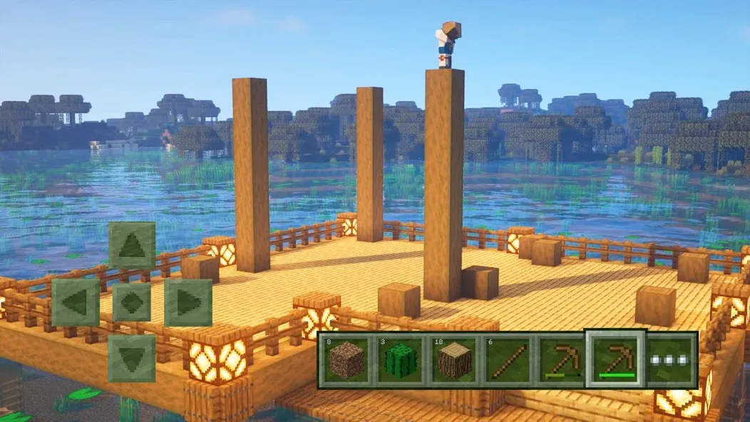 Craft World - Master Block 3D (Крафт Ворлд) [МОД: Деньги, Монеты и Меню MOD] Screenshot 3