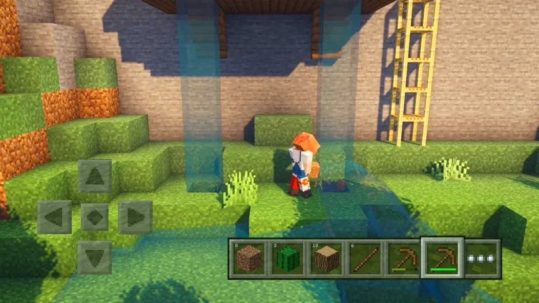 Craft World - Master Block 3D (Крафт Ворлд) [МОД: Деньги, Монеты и Меню MOD] Screenshot 4