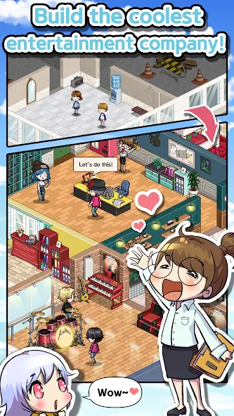 K-POP Idol Producer [МОД: Много монет, Открытые уровни и Мега MOD] Screenshot 5