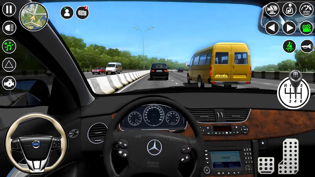Modern Car Drive Glory Parking [МОД: Все открыто, Дополнительные деньги и Меню MOD] Screenshot 3