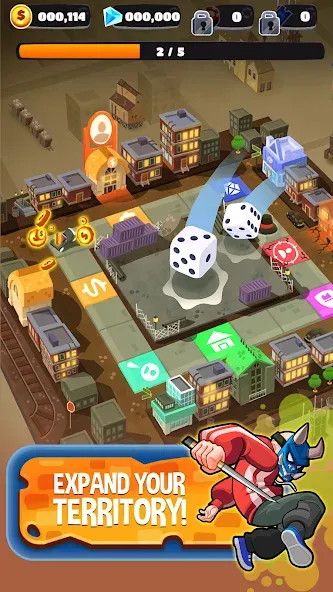Mafia Kings - Mob Board Game (Мафия Кингс) [МОД: Меню, Бесконечные монеты и Открытые уровни] Screenshot 2