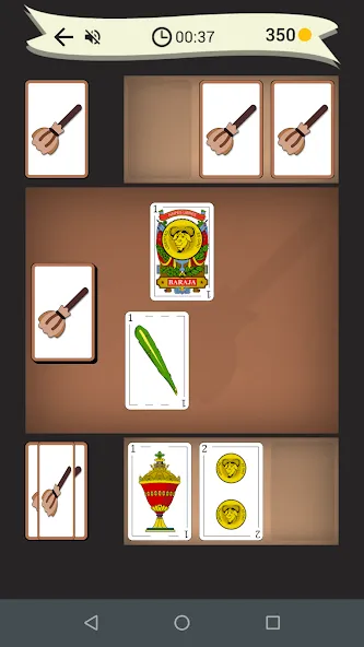 Broom: card game (Эскоба дель 15) [МОД: Бесконечные деньги, Монеты и Мега MOD] Screenshot 4