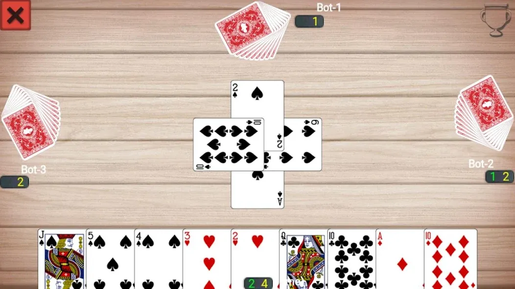 Callbreak Master - Card Game (Коллбрейк Мастер) [МОД: Меню, Бесконечные монеты и Открытые уровни] Screenshot 1