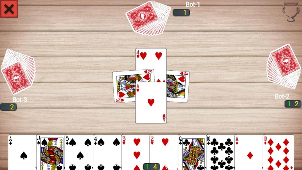 Callbreak Master - Card Game (Коллбрейк Мастер) [МОД: Меню, Бесконечные монеты и Открытые уровни] Screenshot 2