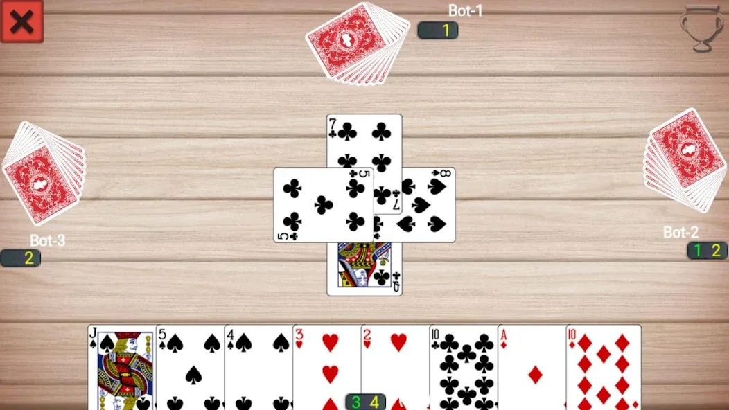 Callbreak Master - Card Game (Коллбрейк Мастер) [МОД: Меню, Бесконечные монеты и Открытые уровни] Screenshot 5