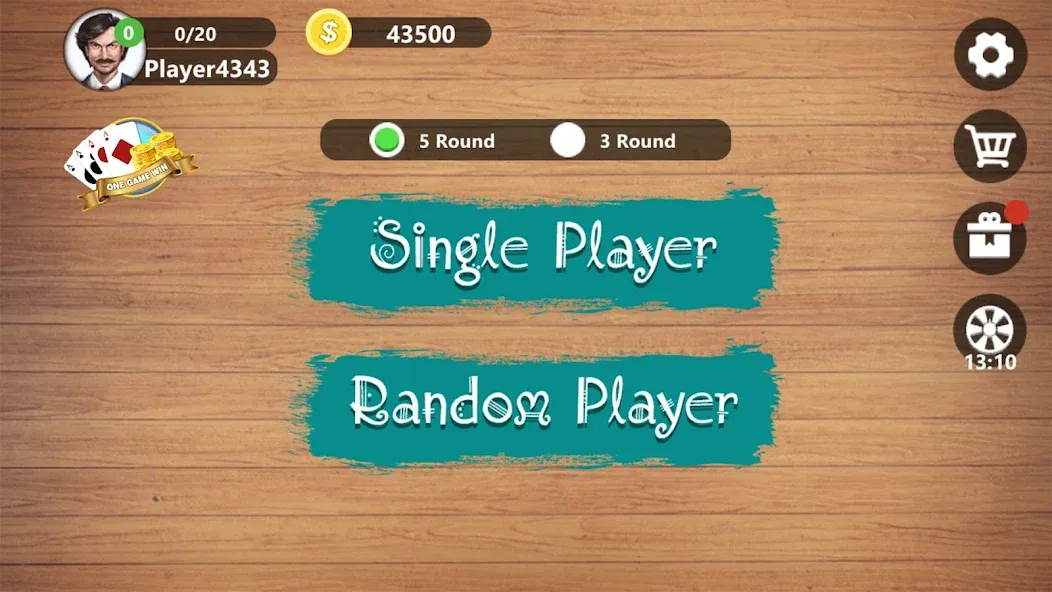 Callbreak Master 3 - Card Game [МОД: Меню, Бесконечные монеты и Открытые уровни] Screenshot 1