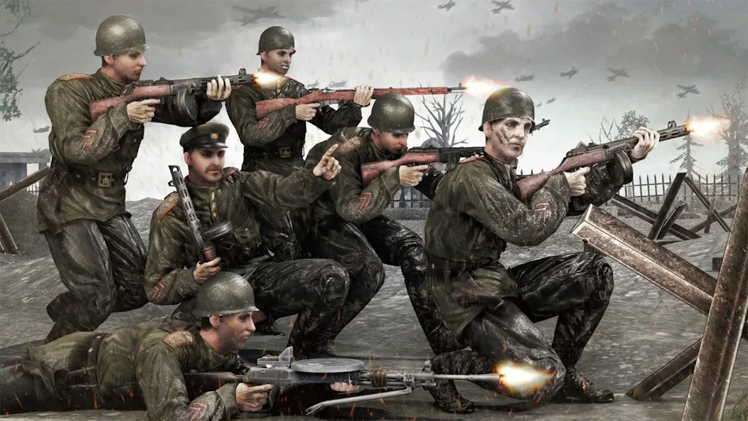 Medal of War – WW2 Games 2024 [МОД: Бесконечные деньги, Монеты и Мега MOD] Screenshot 2