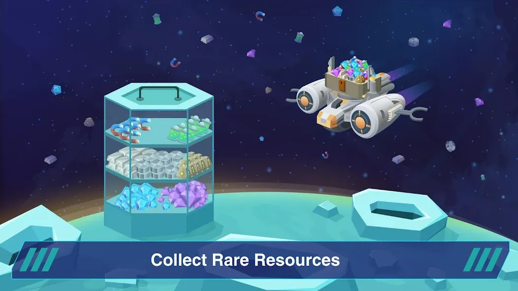 Space Colonizers - the Sandbox (Спейс Колонизаторс) [МОД: Деньги, Монеты и Меню MOD] Screenshot 1