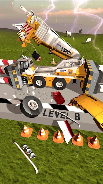 Car Crusher (Кар Крашер) [МОД: Много монет, Открытые уровни и Мега MOD] Screenshot 3