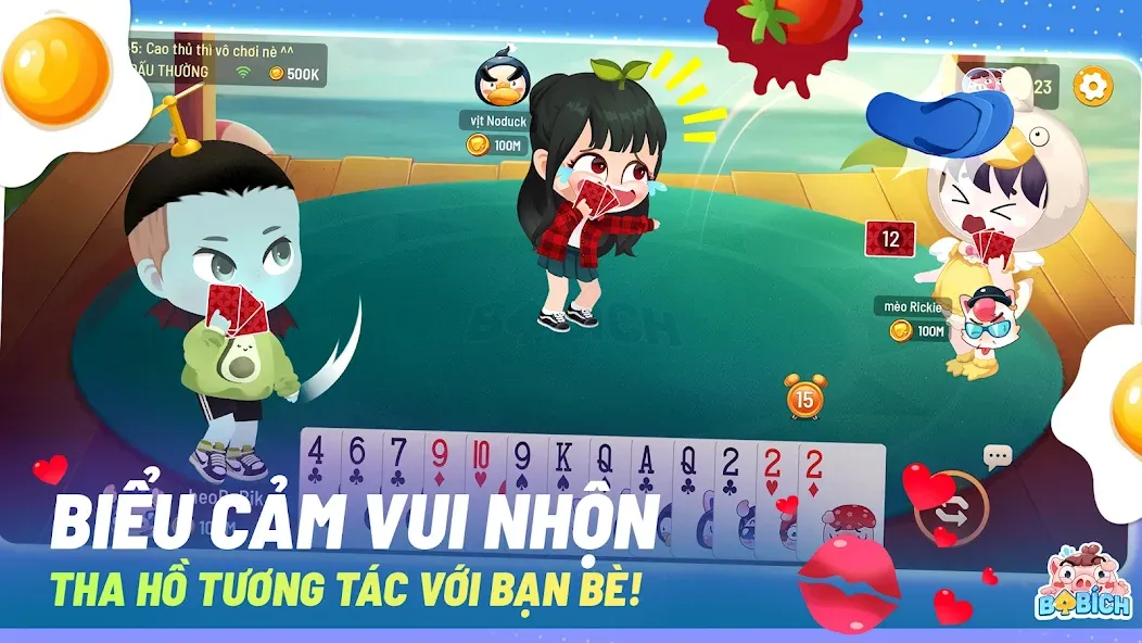 Ba Bich - Tien Len Mien Nam [МОД: Много монет, Открытые уровни и Мега MOD] Screenshot 4
