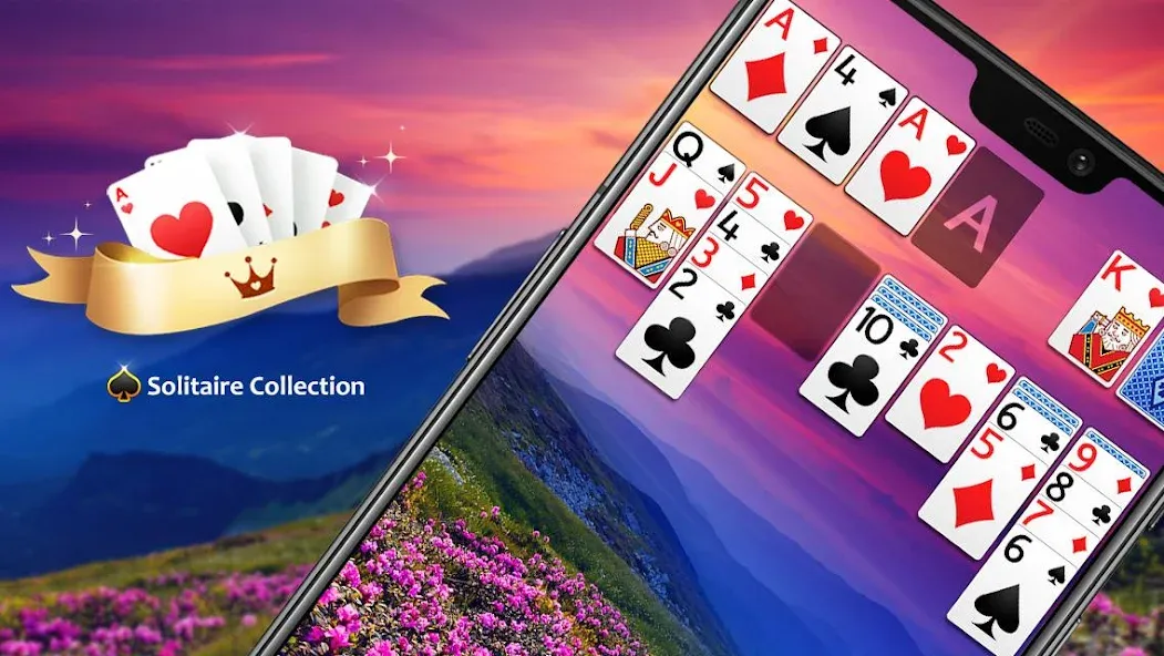 Solitaire Collection (Солитер Коллекшн) [МОД: Меню, Бесконечные монеты и Открытые уровни] Screenshot 1