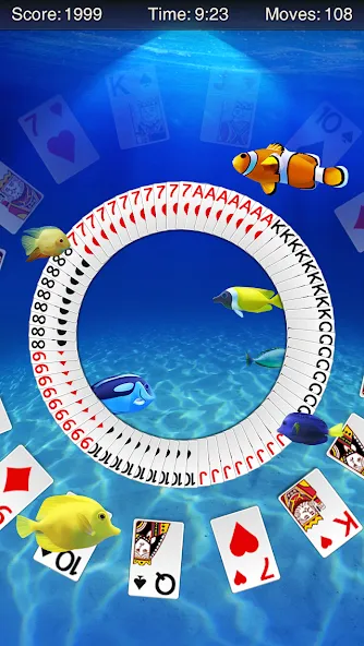 Spider Solitaire [МОД: Бесконечные деньги, Монеты и Мега MOD] Screenshot 3