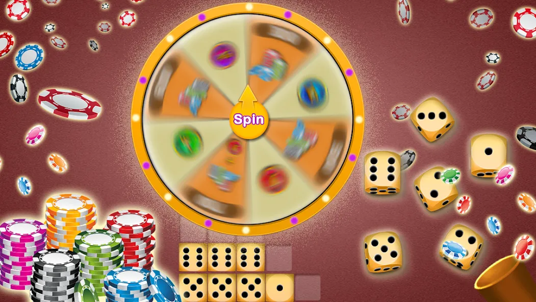 Farkle - Dice Game (Фаркл) [МОД: Много денег, Монет и Все открыто] Screenshot 3