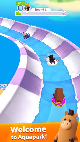 aquapark.io [МОД: Бесконечные деньги, Монеты и Мега MOD] Screenshot 1
