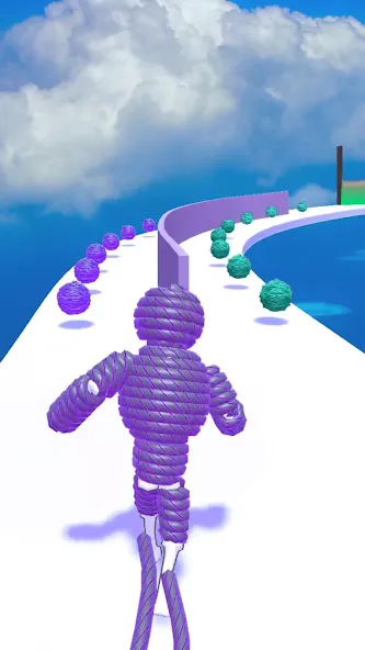 Rope-Man Run (Трос) [МОД: Деньги, Монеты и Меню MOD] Screenshot 4