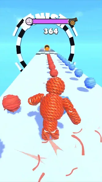 Rope-Man Run (Трос) [МОД: Деньги, Монеты и Меню MOD] Screenshot 5