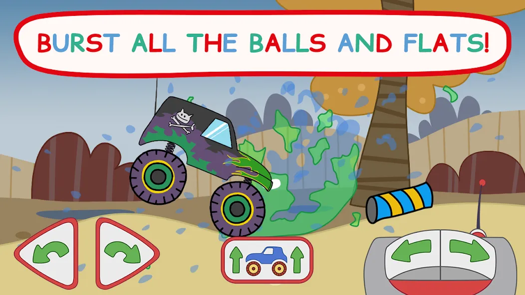 Kid-E-Cats: Kids Monster Truck [МОД: Много монет, Открытые уровни и Мега MOD] Screenshot 5