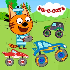 Скачать Kid-E-Cats: Kids Monster Truck [МОД: Много монет, Открытые уровни и Мега MOD] | Взлом Kid-E-Cats: Kids Monster Truck на Андроид