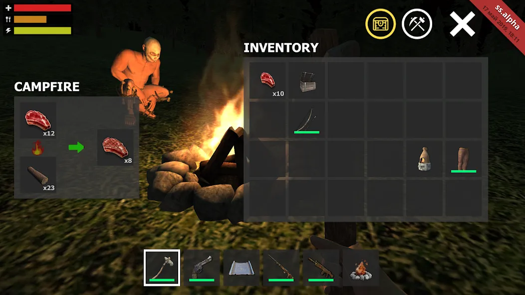 Survival Simulator (Сурвайвал Симулятор) [МОД: Бесконечные деньги, Монеты и Мега MOD] Screenshot 2
