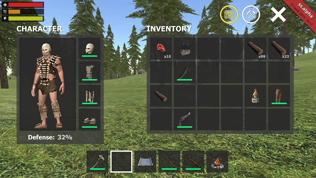 Survival Simulator (Сурвайвал Симулятор) [МОД: Бесконечные деньги, Монеты и Мега MOD] Screenshot 3
