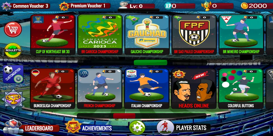 Button Football [МОД: Бесконечные деньги, Монеты и Мега MOD] Screenshot 3