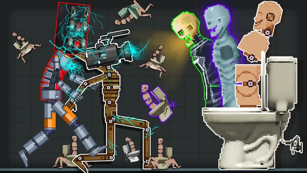 Ragdoll Human Workshop (Рэгдолл Хуман Воркшоп) [МОД: Много монет, Открытые уровни и Мега MOD] Screenshot 1