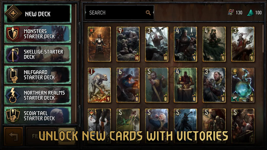 GWENT: The Witcher Card Game [МОД: Меню, Бесконечные монеты и Открытые уровни] Screenshot 4