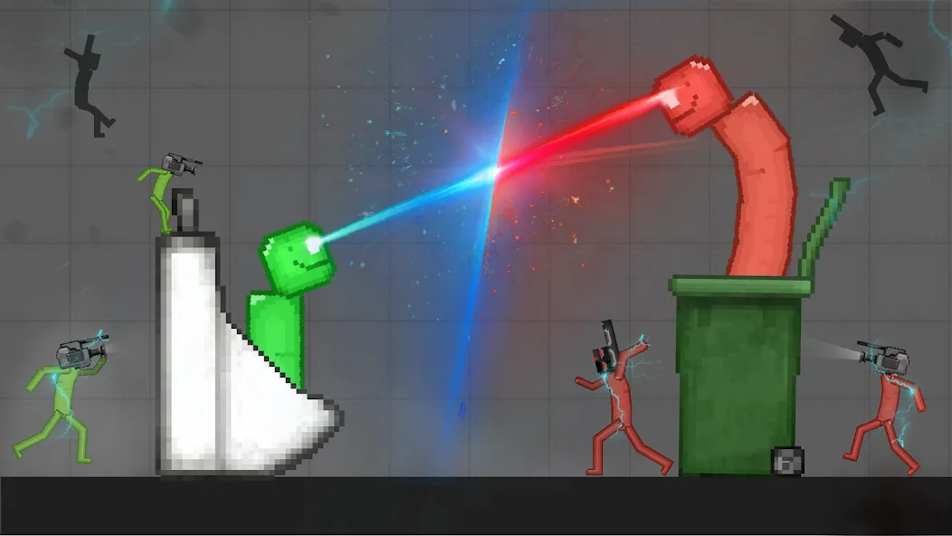 Battle Sandbox (Батл Плейграунд) [МОД: Много денег, Монет и Все открыто] Screenshot 2