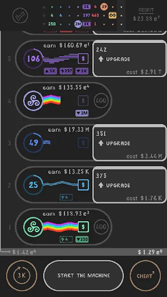 Idle Game 1 (Айдл Гейм 1) [МОД: Много денег, Монет и Все открыто] Screenshot 3