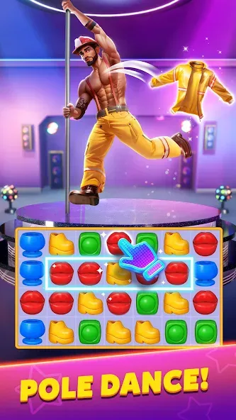 Party Match (Диско матч) [МОД: Все открыто, Дополнительные деньги и Меню MOD] Screenshot 2