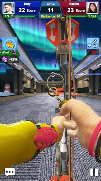 Archery Battle 3D (Арчери Баттл 3D) [МОД: Деньги, Монеты и Меню MOD] Screenshot 4