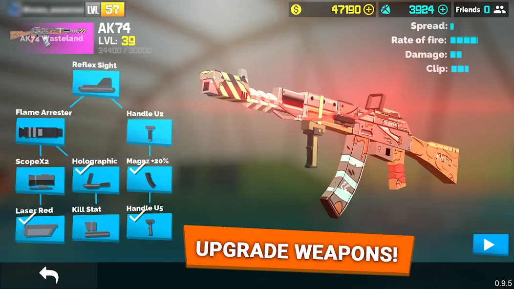 Fan of Guns: FPS Pixel Shooter (Фан оф Ганс) [МОД: Меню, Бесконечные монеты и Открытые уровни] Screenshot 4