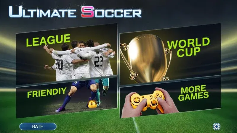 Ultimate Soccer - Football [МОД: Много монет, Открытые уровни и Мега MOD] Screenshot 3