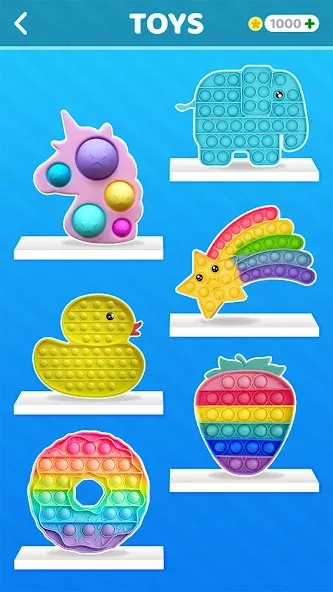 Pop it: Puppet Antistress Game (Поп ит) [МОД: Много денег, Монет и Все открыто] Screenshot 2