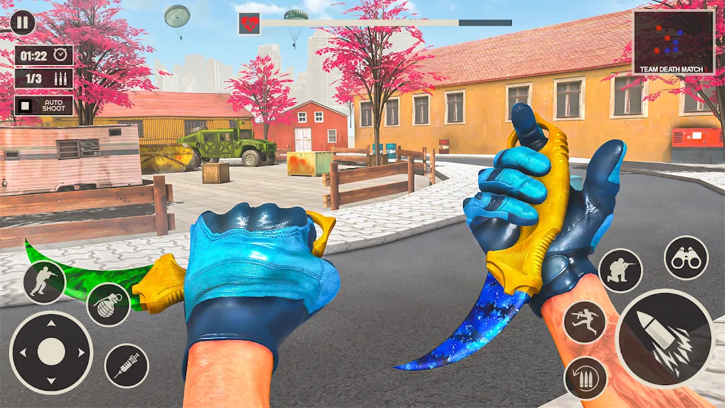 Offline War Shooting Games 3D [МОД: Бесконечные деньги, Монеты и Мега MOD] Screenshot 3