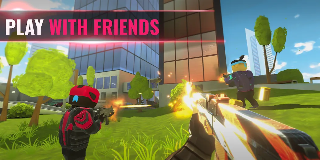 Tactic Shot: FPS Action 4v4 (Тактический выстрел) [МОД: Много монет, Открытые уровни и Мега MOD] Screenshot 1