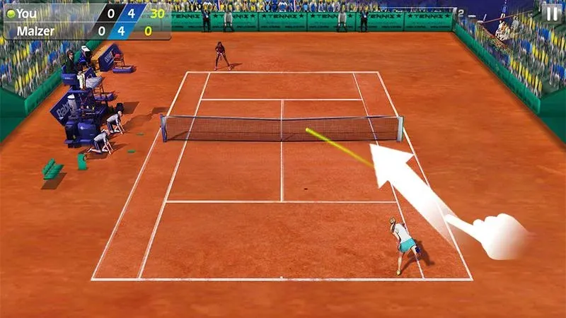 3D Tennis [МОД: Много денег, Монет и Все открыто] Screenshot 3